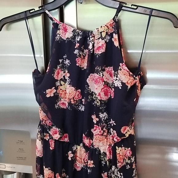 💕COTTON ON💕 Floral Chiffon Halter Maxi Dress - Picture 3 of 8